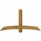 Ekena Millwork Bellingham Rough Sawn Timber Gable Bracket, Western Red Cedar, 72"W x 39"H x 4"D x 6"F, 13/12 Pitch GBW072X39X0406BEL00RWR - alternate 1
